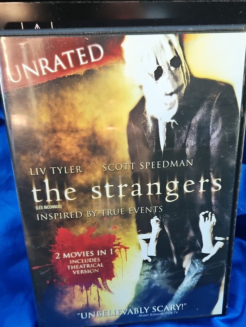 🌟3/$25🌟 The Strangers (Unrated) DVD - Horror Thriller